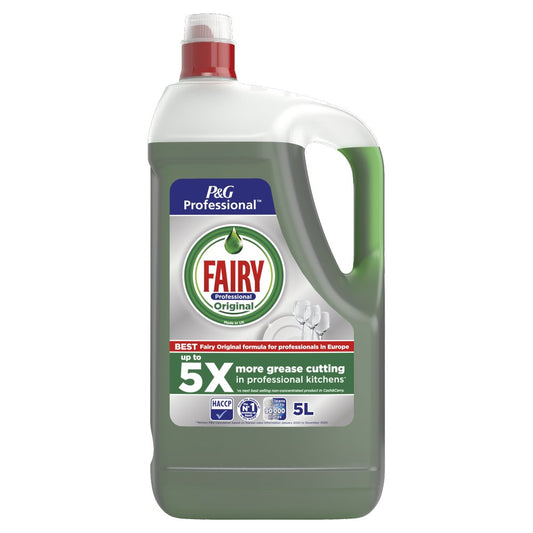 Fairy Professional Washing Up Liquid Original 5L
