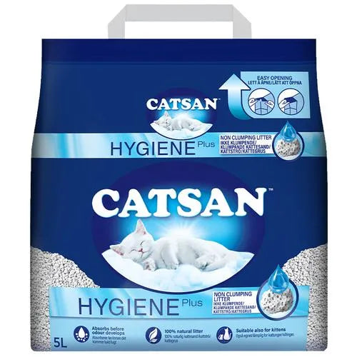 Catsan Hygiene Non-Clumping Odour Control Cat Litter 5L
