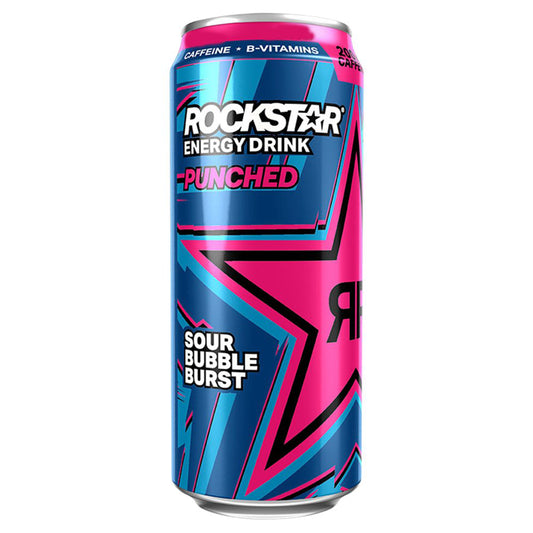 Rockstar Punched Sour Bubbleburst 500ml Can
