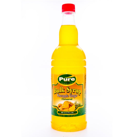 Pure Bulk Pineapple Ginger Syrup 1L
