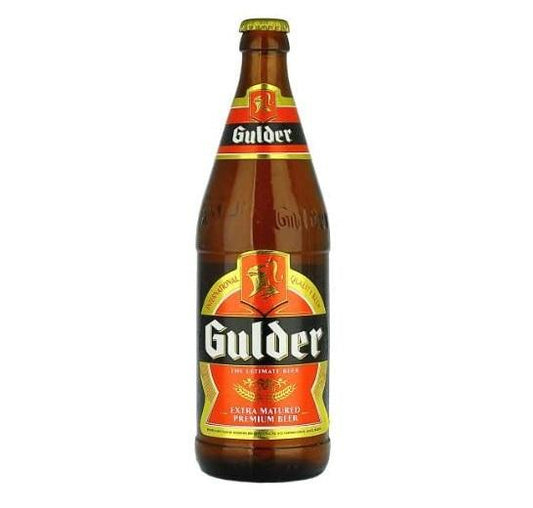 Gulder Lager Beer Nigeria 600ml Box of 12