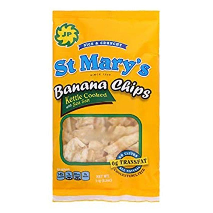 St Marys Banana Chips 71g Box of 24