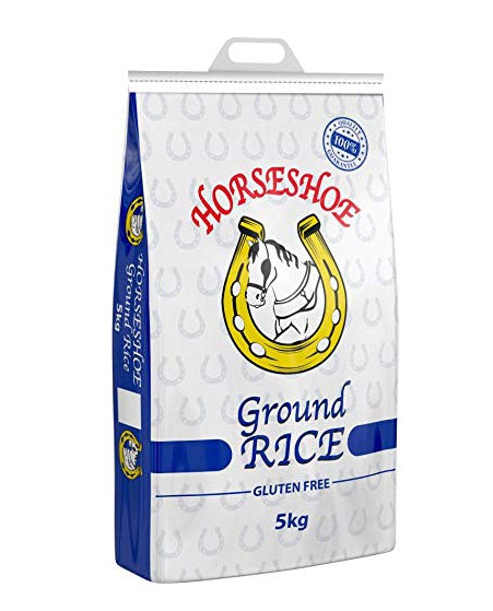 Horseshoe Ground Rice 5kg Box of 1