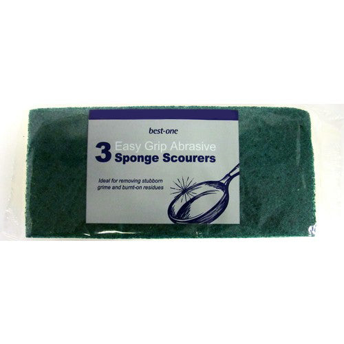 Bestone Hand Grip Sponge Scourers