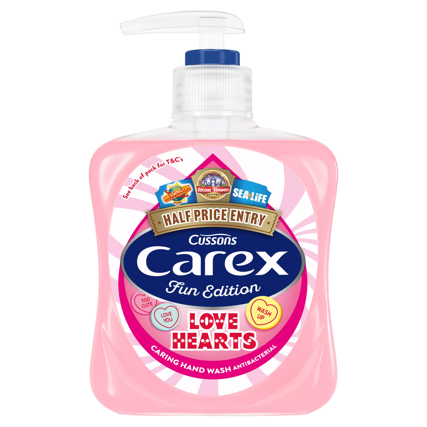 Carex Love Hearts Handwash 295g