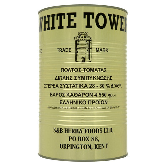 White Tower Tomato Paste 4550g