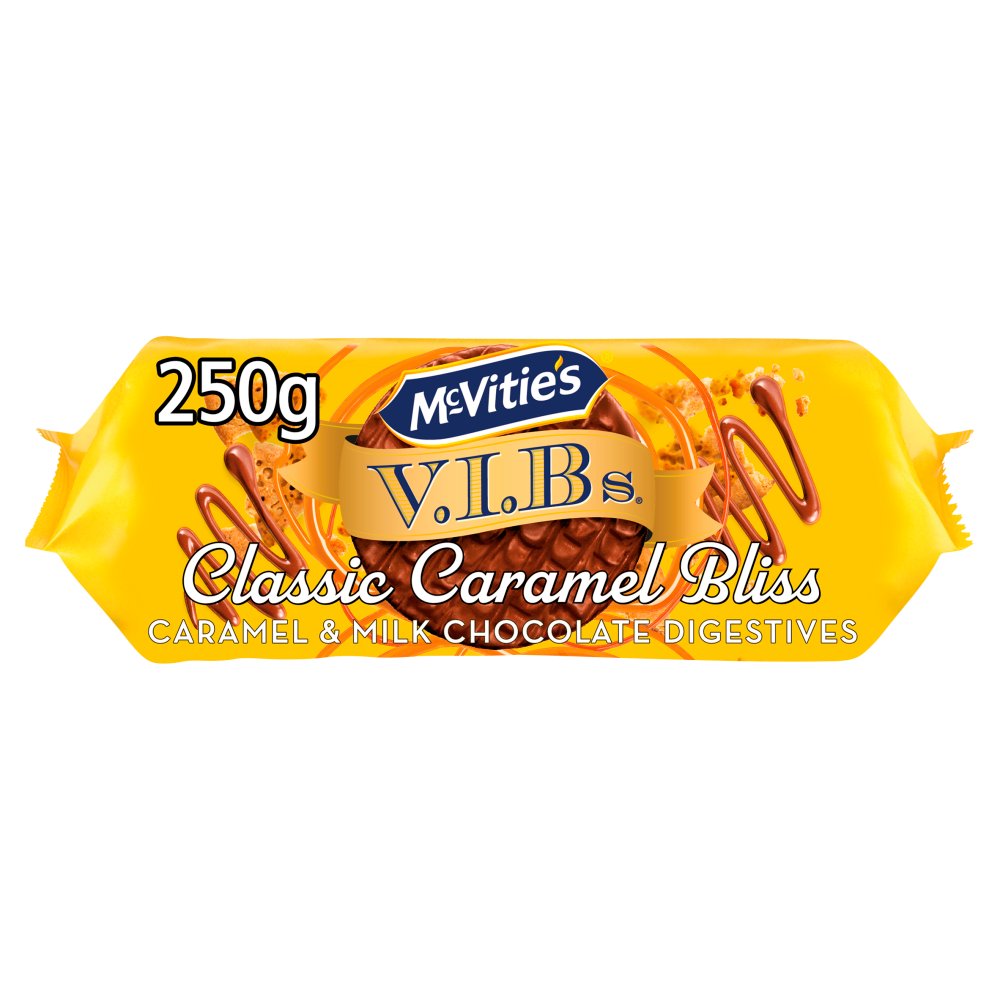McVitie's V.I.B's Caramel Biscuits 250g