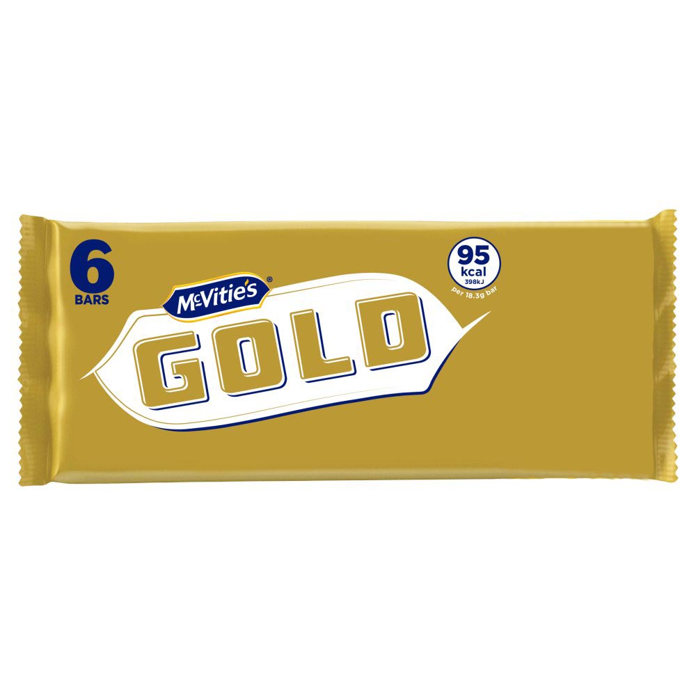 Mcvities Gold Bars 8 Pack