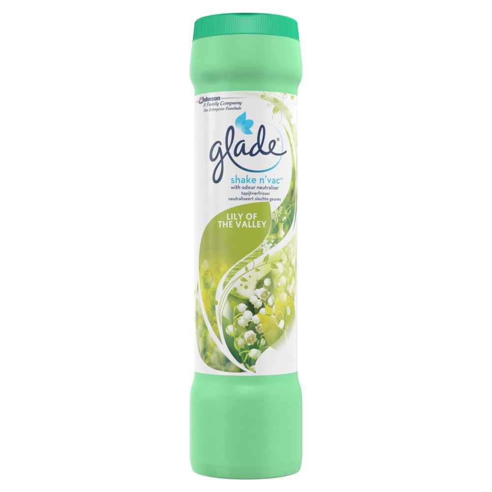 Glade Shake & Vac Carpet Freshener Lily of the Valley 500g