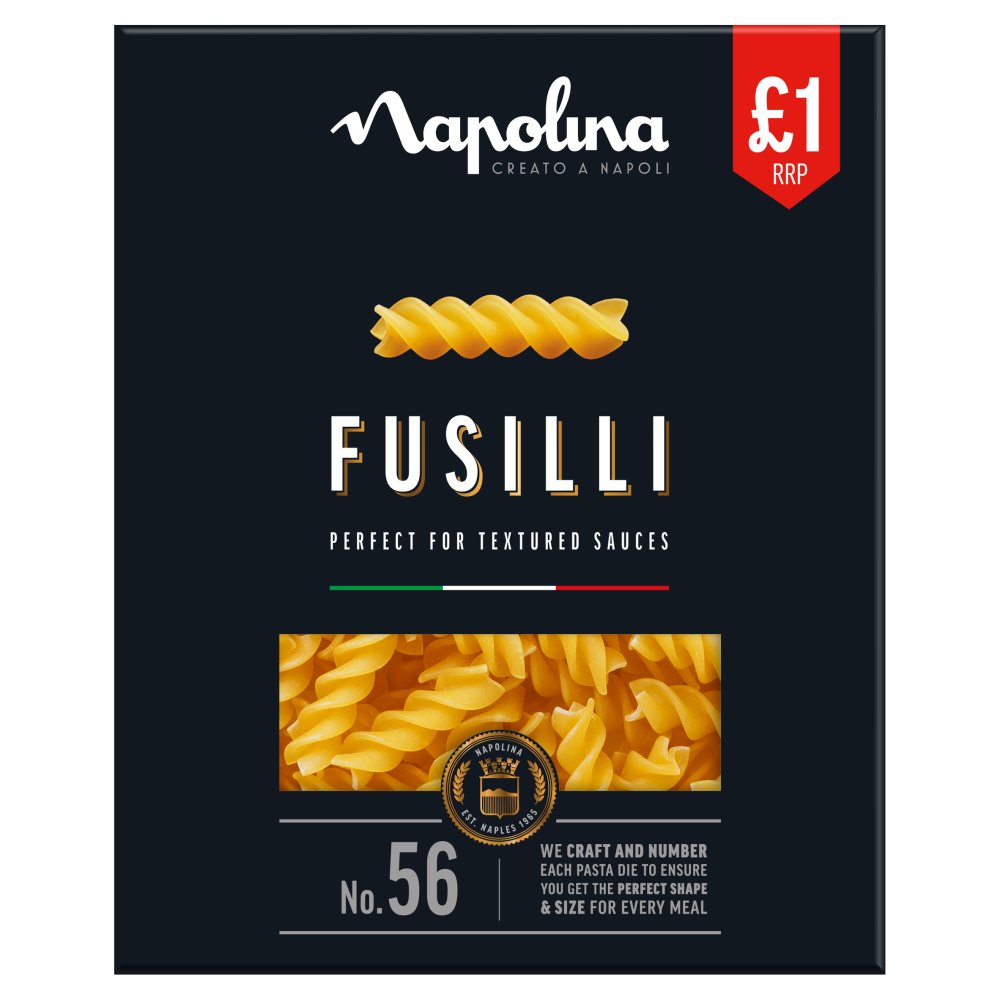 Napolina Fusilli Pasta 375g