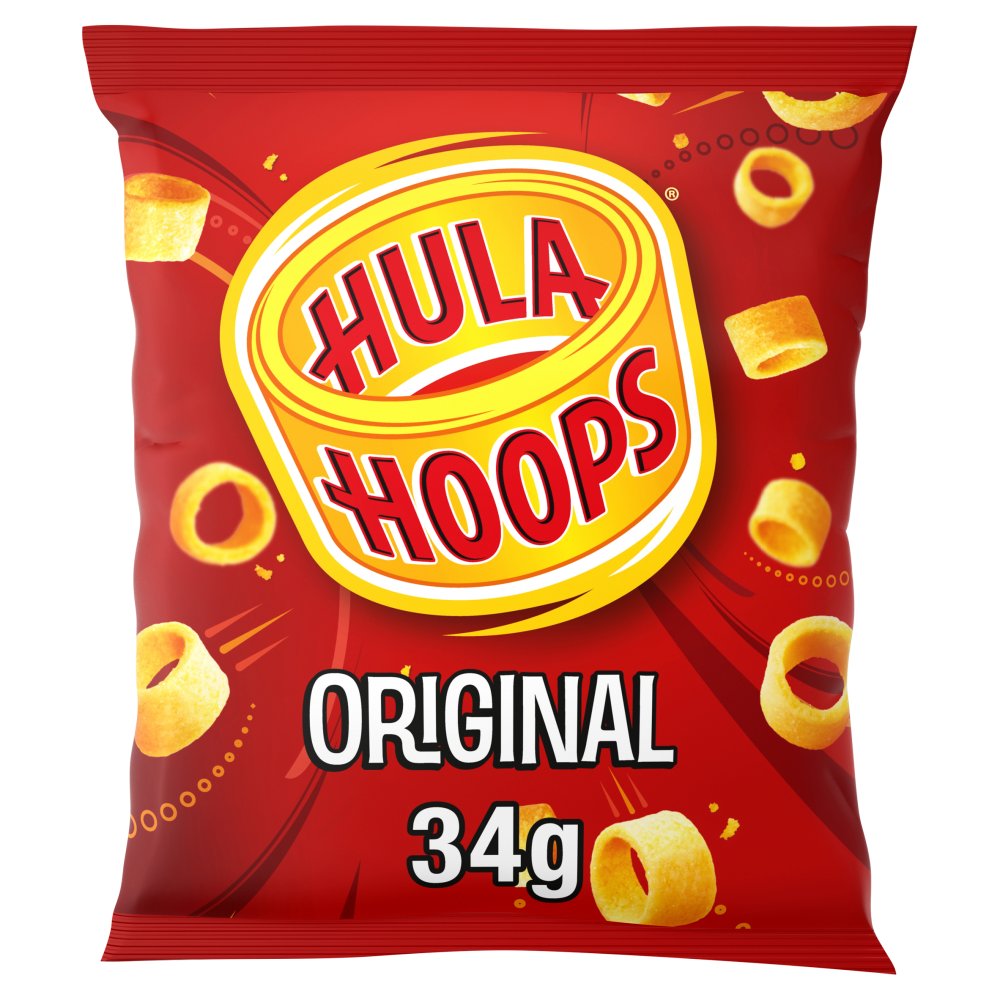 Hula Hoops Original Crisps 34g