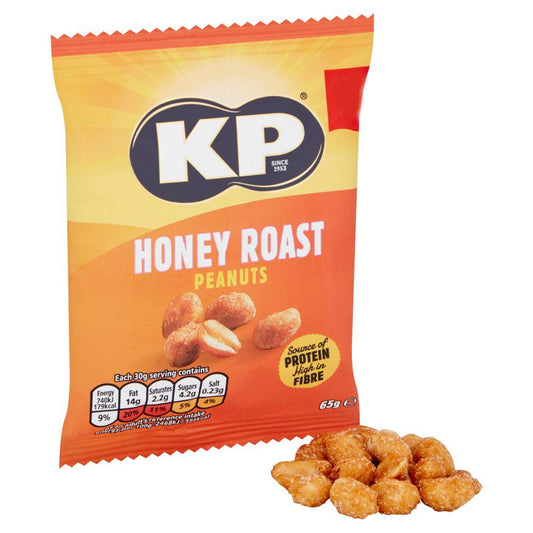 KP Honey Roast Peanuts 65g