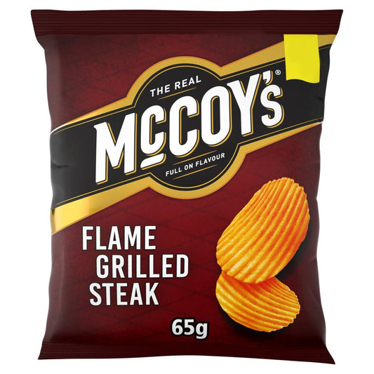 McCoy's Flame Grilled Steak Sharing Crisps 65g