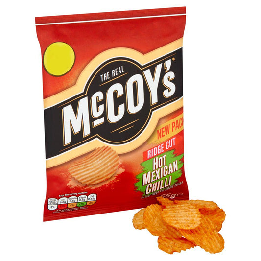 McCoy's Hot Mexican Chilli Sharing Crisps 65g