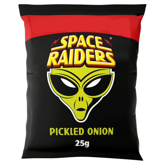 Space Raiders Pickled Onion Crisps 25g