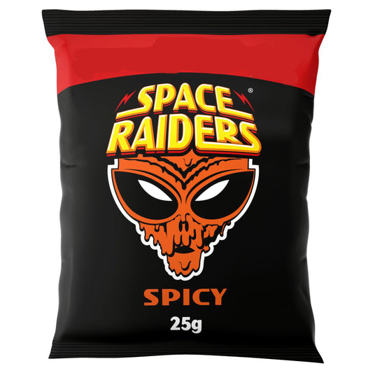 Space Raiders Spicy Crisps 25g