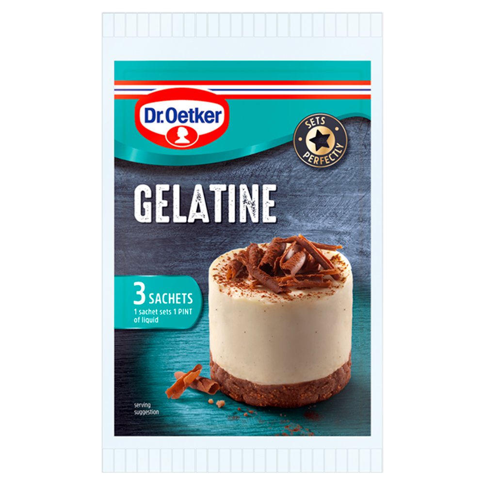 Dr. Oetker Gelatine Sachet 3 x 12g