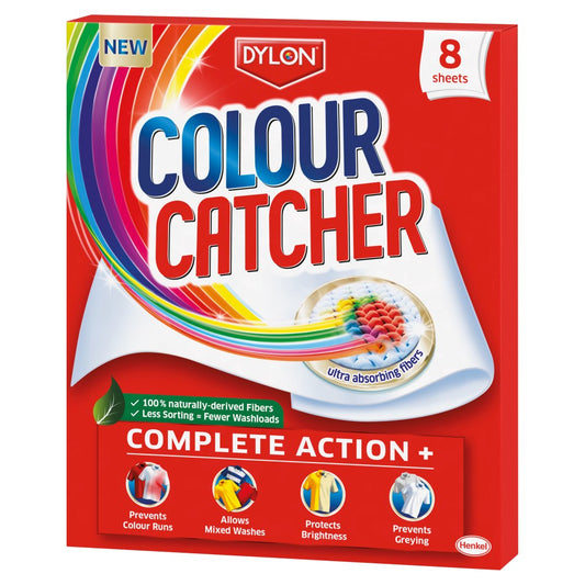 Dylon Colour Catcher Complete Action Laundry Sheets x8