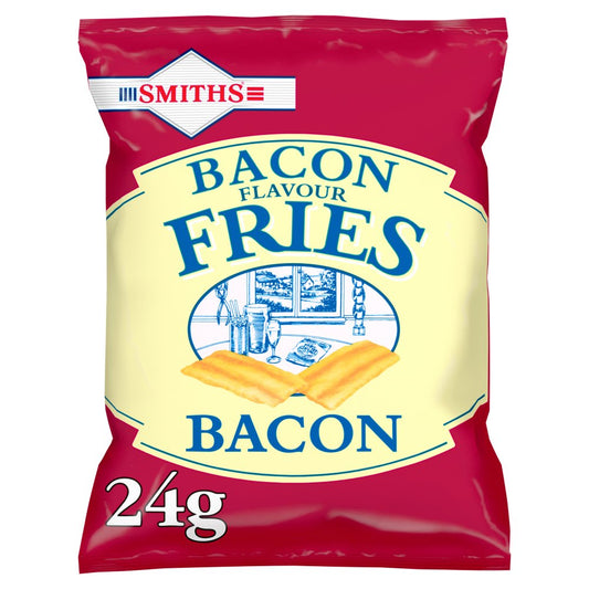 Smiths Fries Bacon Snacks Crisps 24g