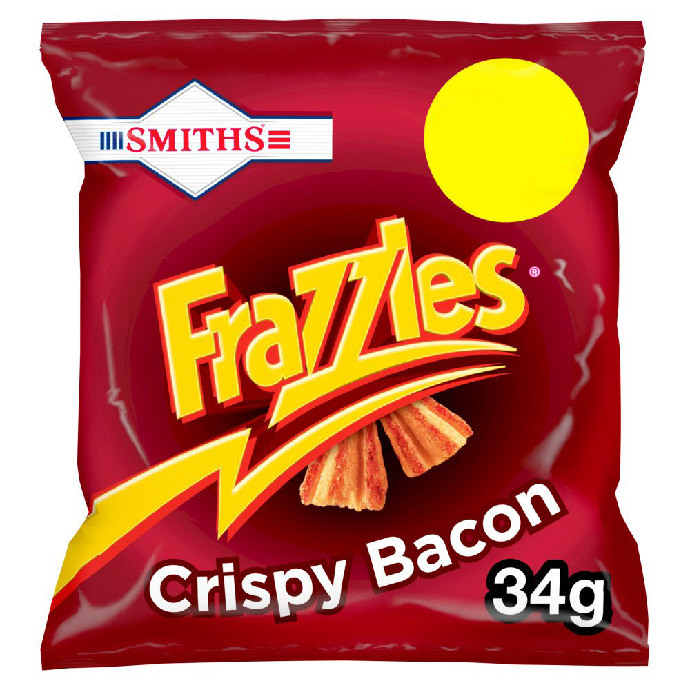 Smiths Frazzles Crispy Bacon Snacks 34g