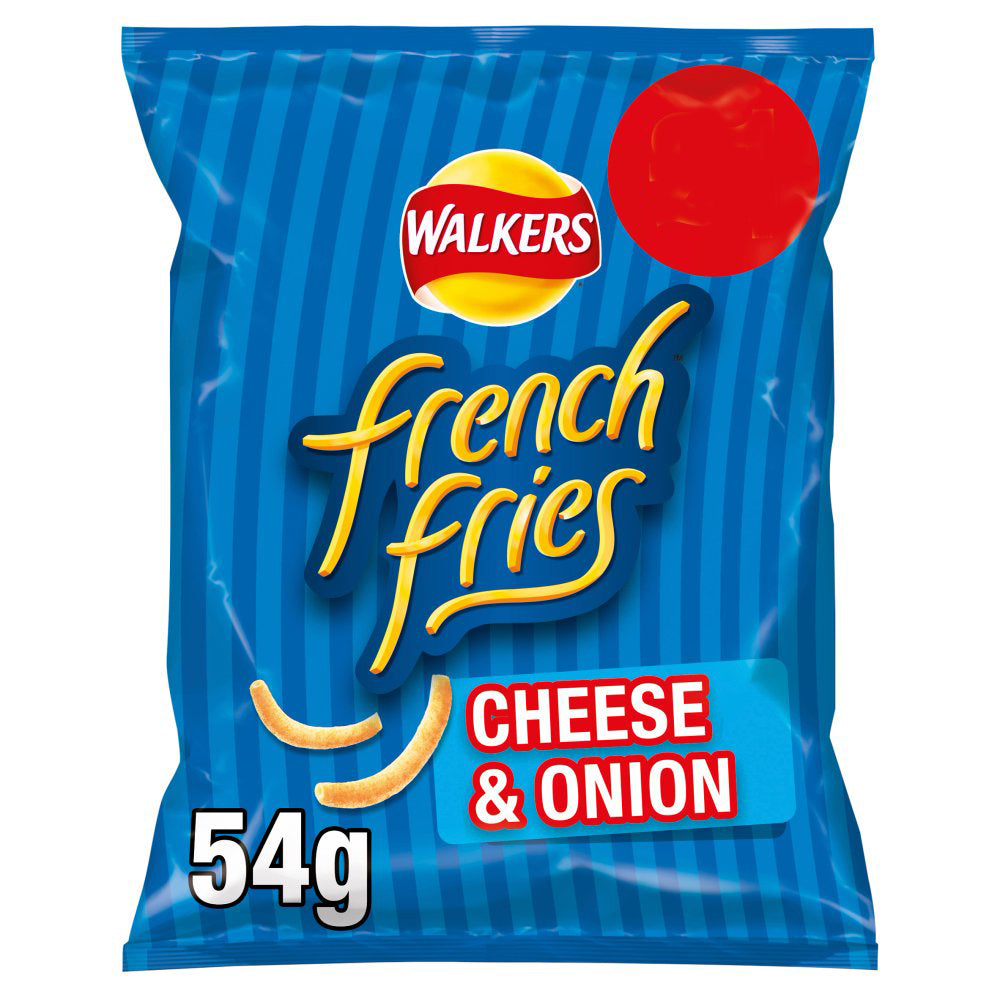 Walkers French Fries Cheese & Onion Snacks 54g