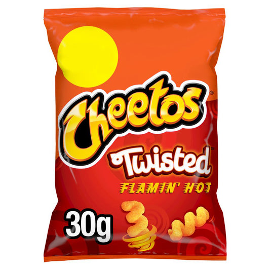 Cheetos Twisted Flamin' Hot Snacks 30g