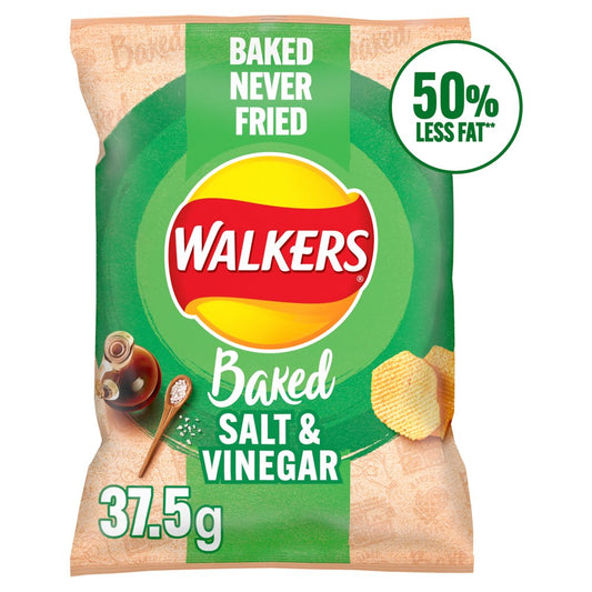 Walkers Baked Salt & Vinegar Snacks 37.5g