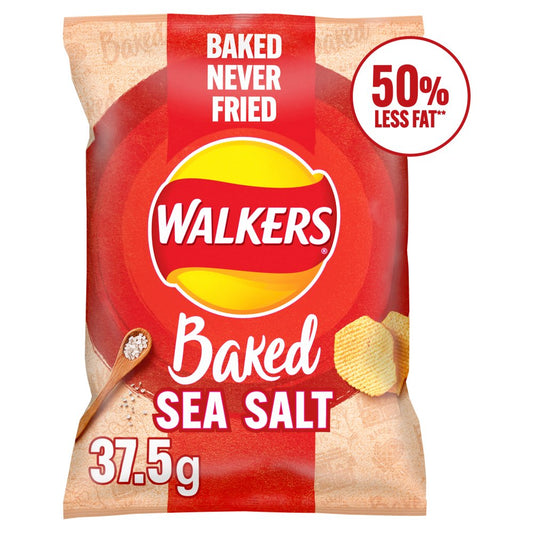 Walkers Baked Sea Salt Snacks 37.5g