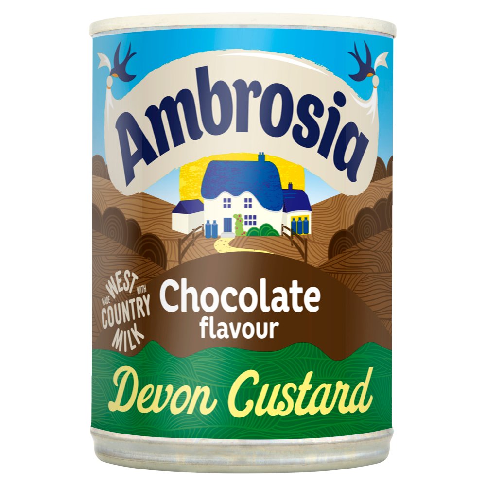 Ambrosia Chocolate Flavour Devon Custard 400g