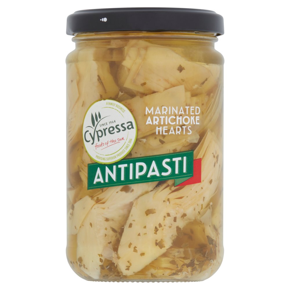 Cypressa Antipasti Marinated Artichoke Hearts 280g