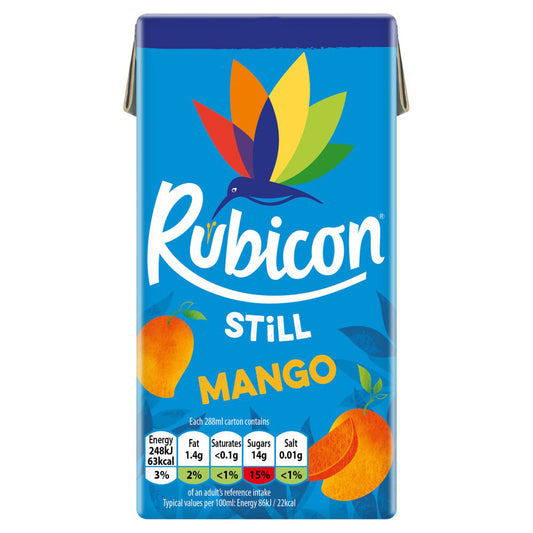 Rubicon Still Mango Juice Drink 288ml