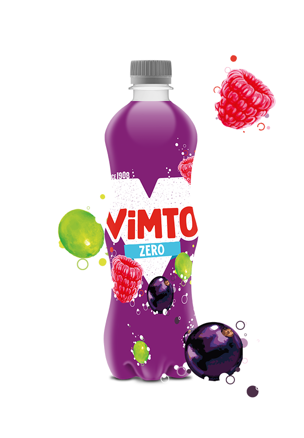 Vimto Sparkling Mango, Strawberry & Pineapple 500ml