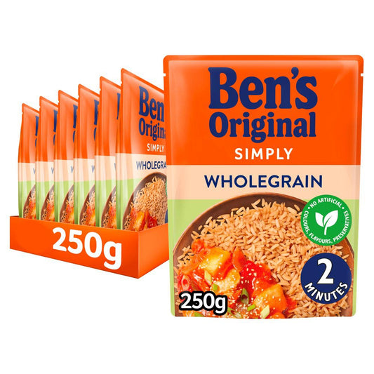Bens Original Wholegrain Microwave Rice 250g