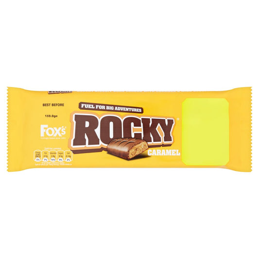 Fox's 8 Rocky Caramel Bars 159.0g
