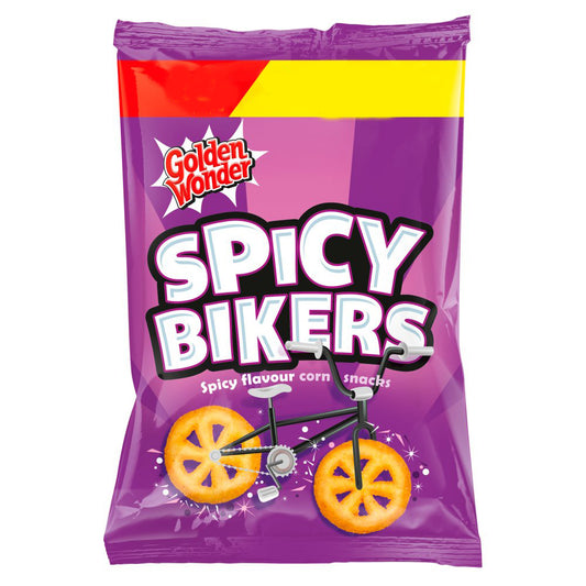 Golden Wonder Spicy Bikers Spicy Flavour 50g