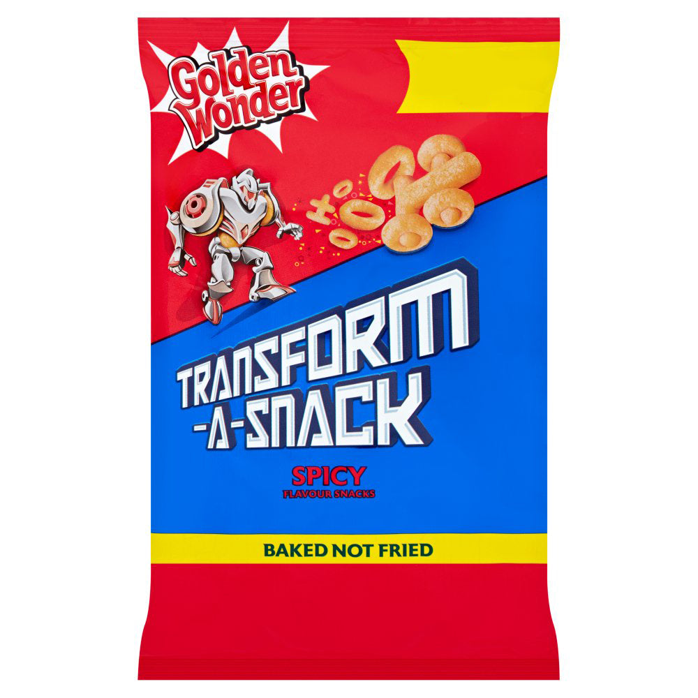 Golden Wonder Transform-A-Snack Spicy Flavour Snacks 56g