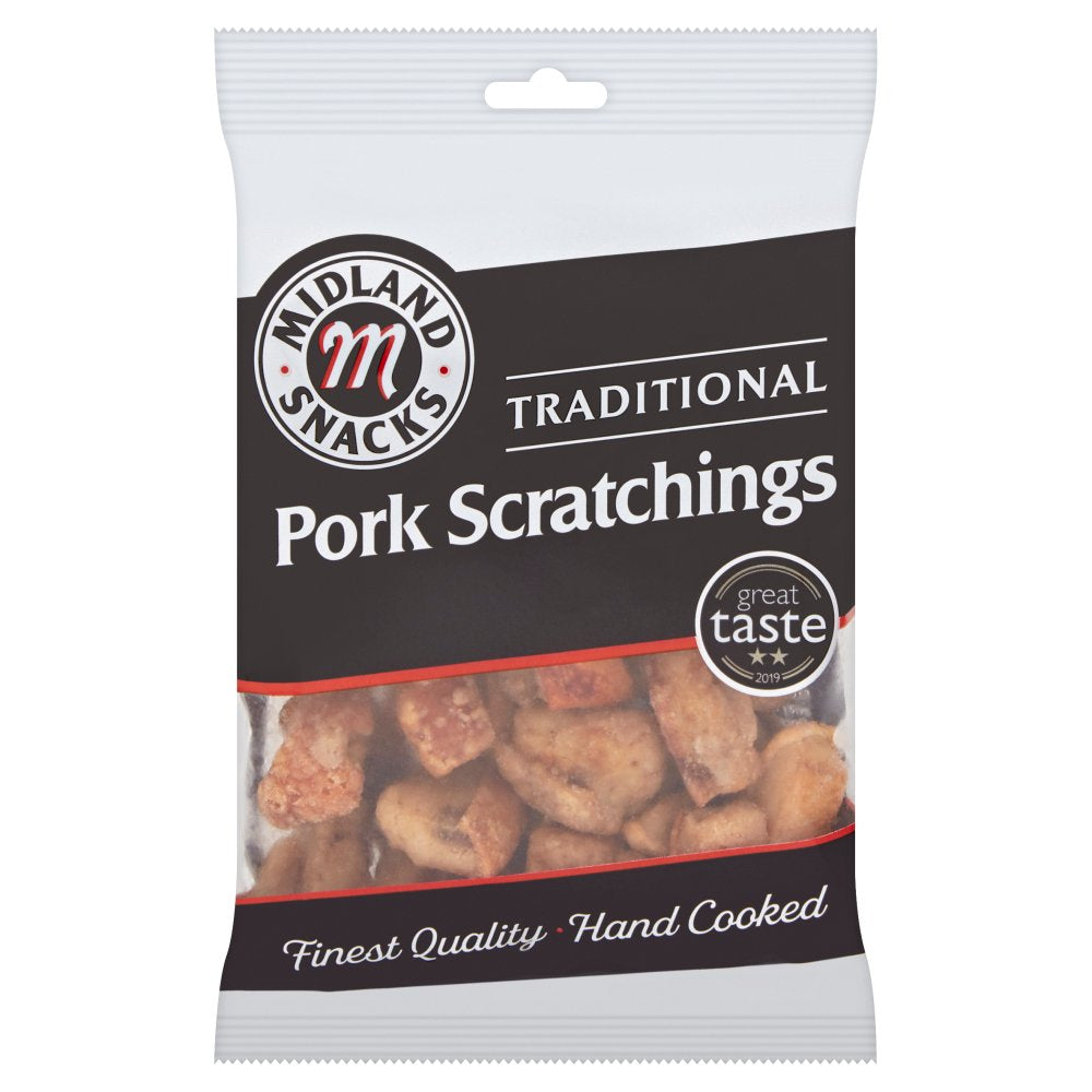 Midland Snacks Traditional Pork Scratchings 70g