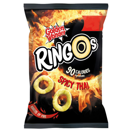 Golden Wonder Ringos Spicy Thai 40g