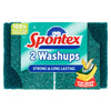 Spontex 2 Washups Sponge Scourers