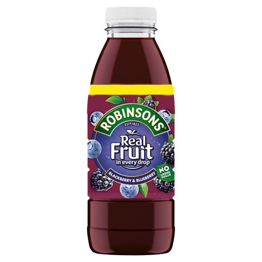 Robinsons Ready To Drink Blackberry & Blueberry Juice Drink  500ml