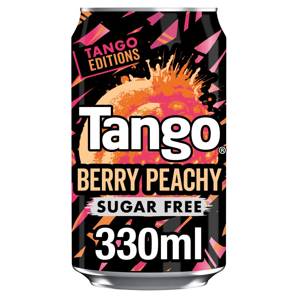 Tango Editions Berry Peachy Sugar Free 330ml