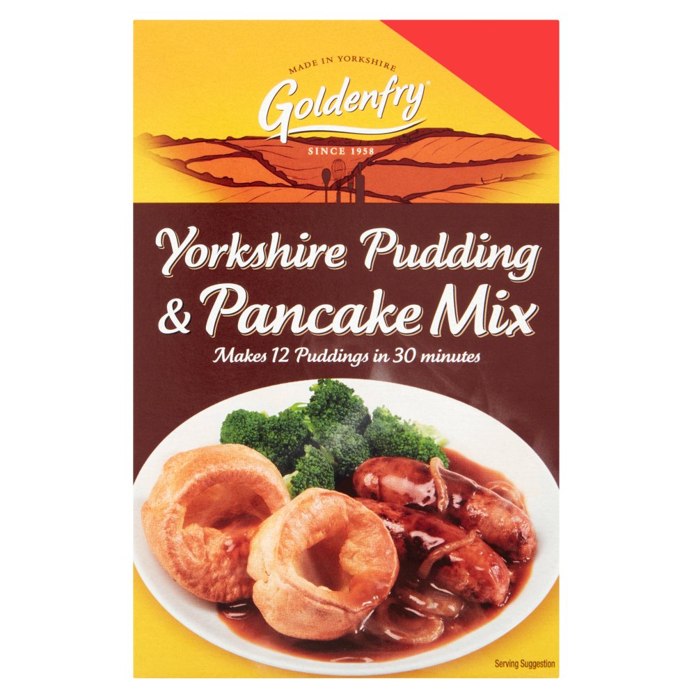 Goldenfry Yorkshire Pudding & Pancake Mix 142g