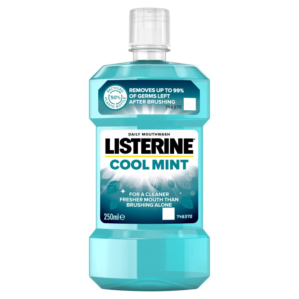 Listerine Essentials Cool Mint Mouthwash 250ml