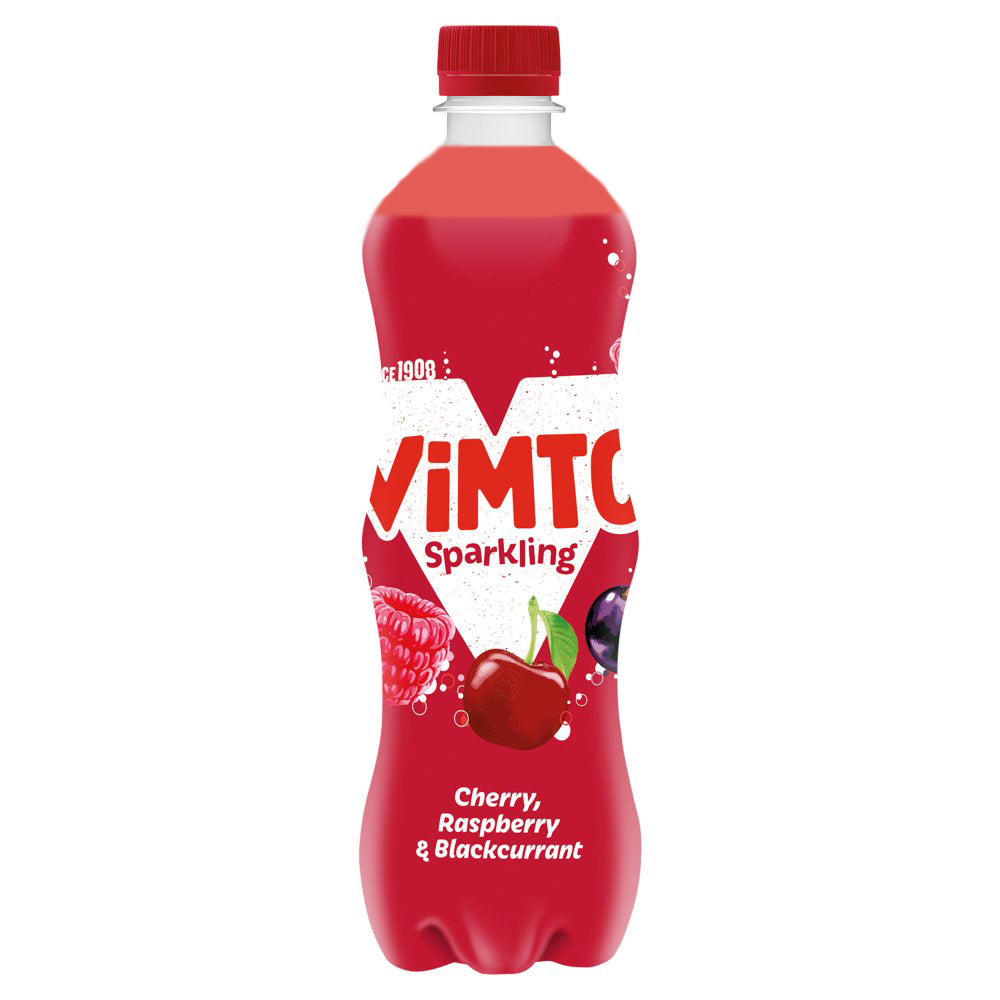 Vimto Sparkling Carb Cherry, Raspberry & Blackcurrant 500ml