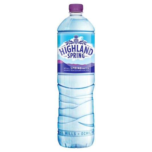 Highland Spring Still Spring Water 1.5 Litre