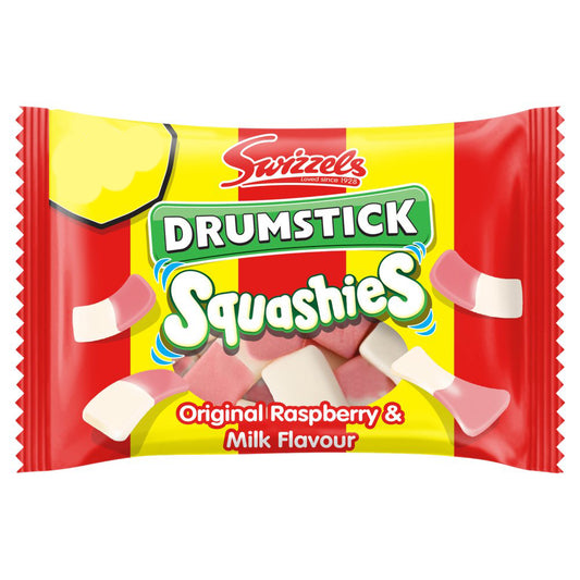 Swizzels Drumstick Squashies Original Raspberry & Milk 45g