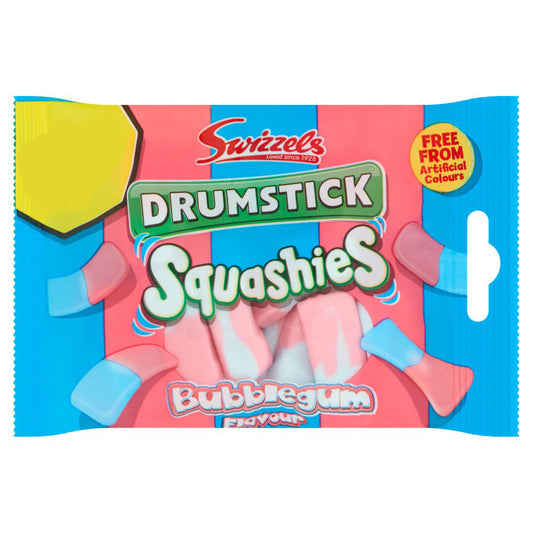 Swizzels Drumstick Squashies Bubblegum Flavour 45g