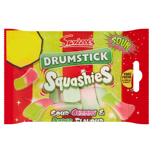 Swizzels Drumstick Squashies Sour Cherry & Apple Flavour 45g