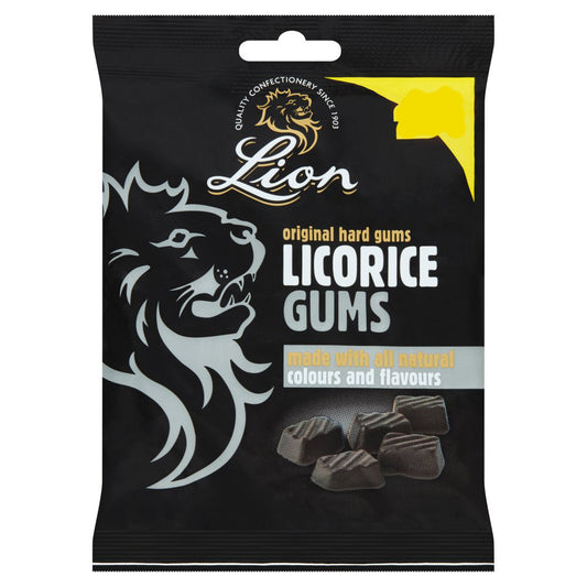 Lion Original Hard Licorice Gums 150g