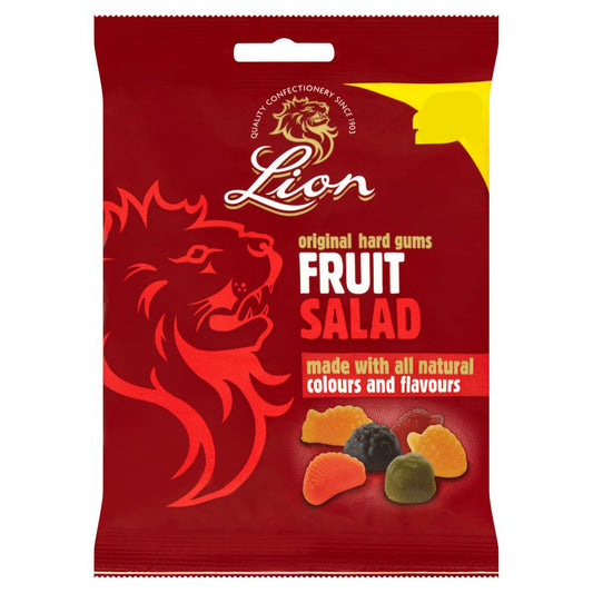 Lion Original Hard Fruit Salad Gums 150g